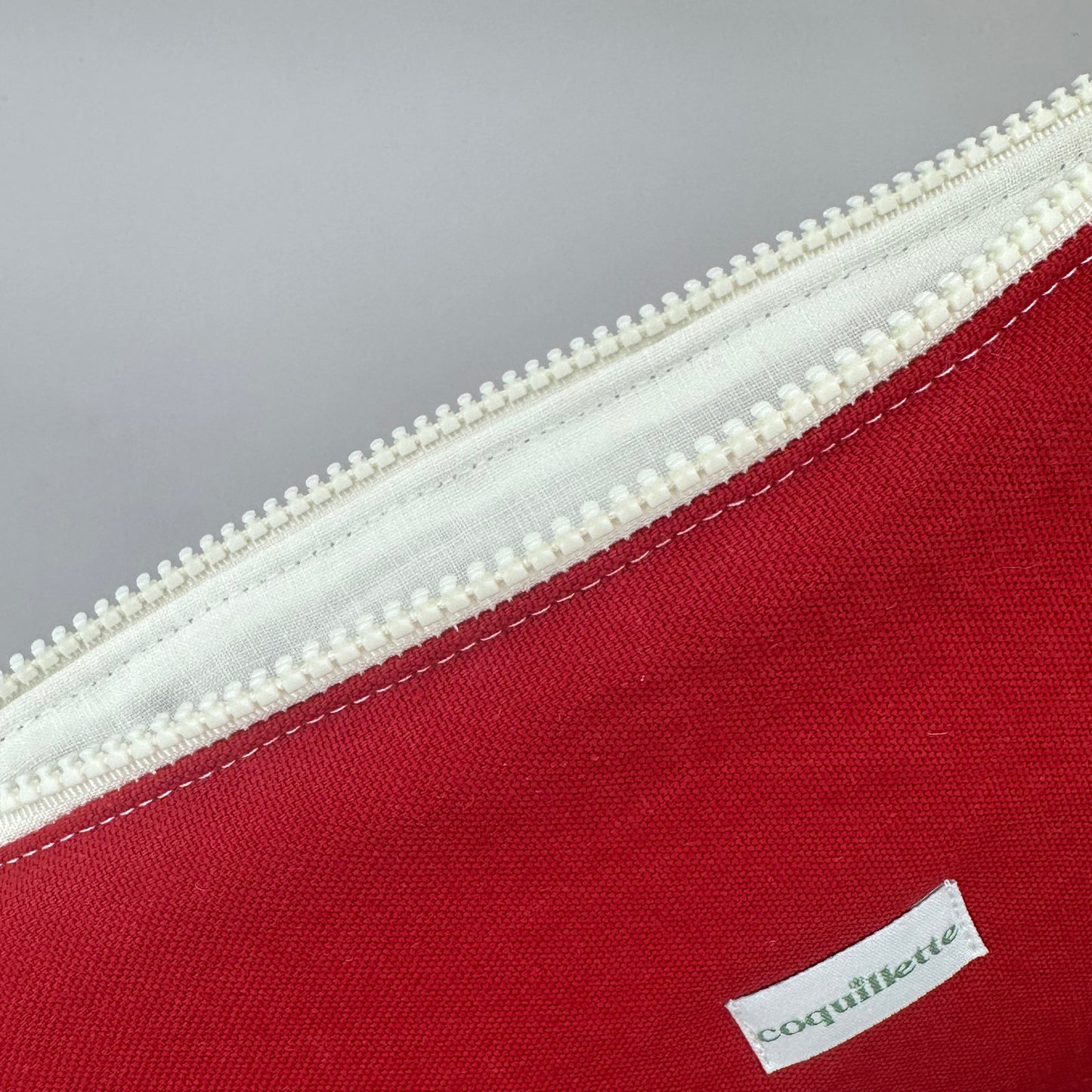 Grande Pochette Uni Rouge