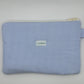 Grande Pochette Rayé Bleu
