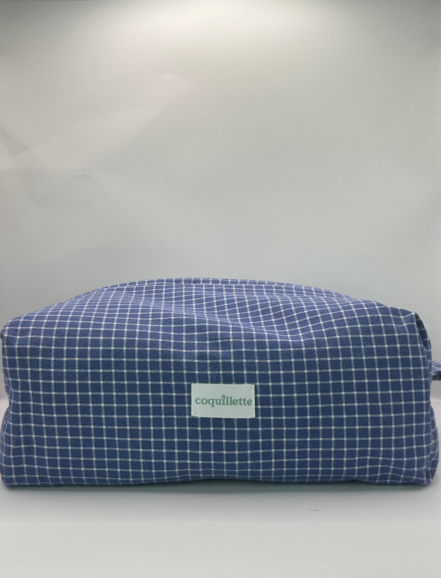 Trousse de toilette Vichy Bleu