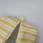 Trousse de toilette Rayé Jaune
