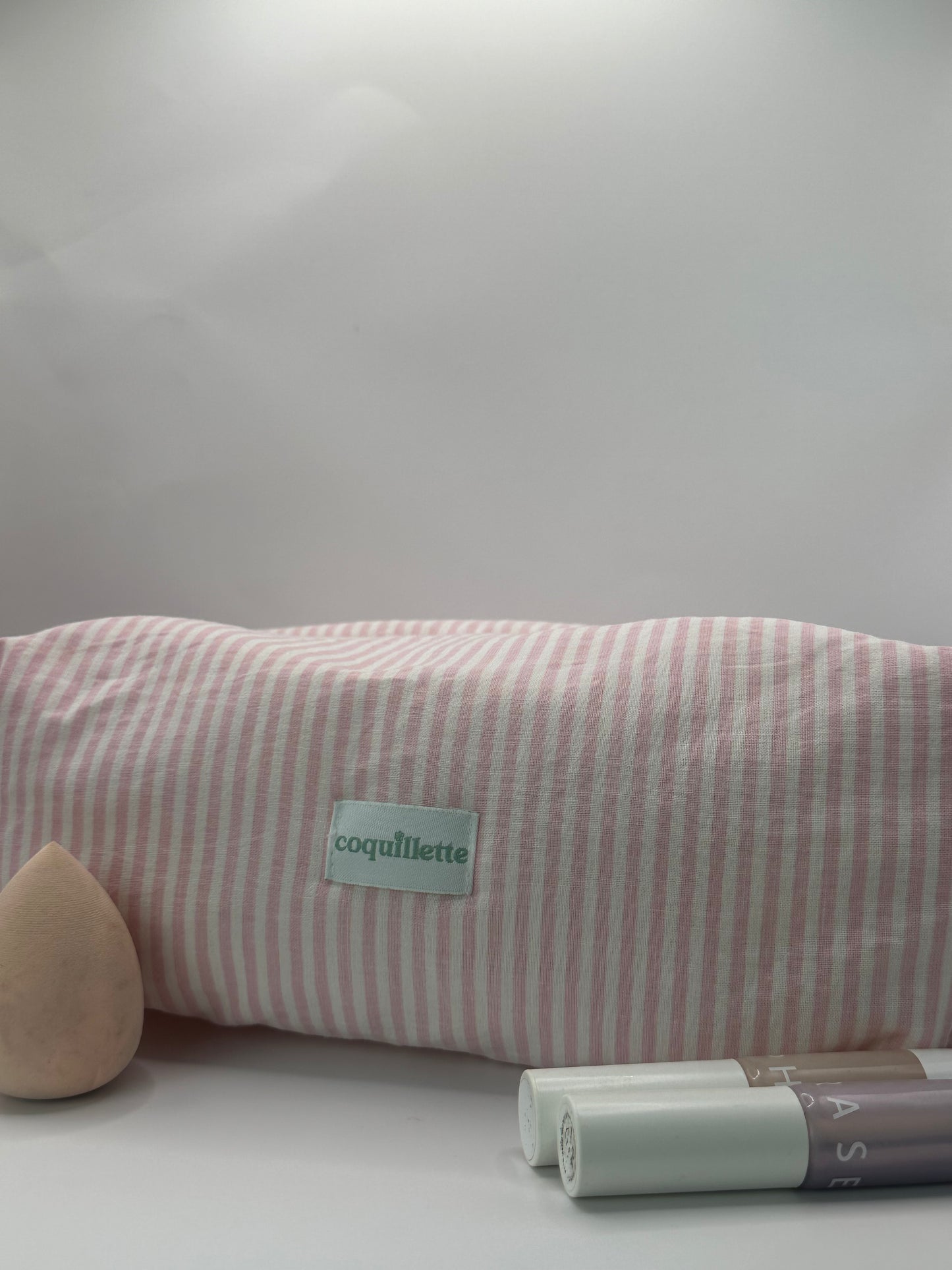 Trousse de toilette Rayé Rose