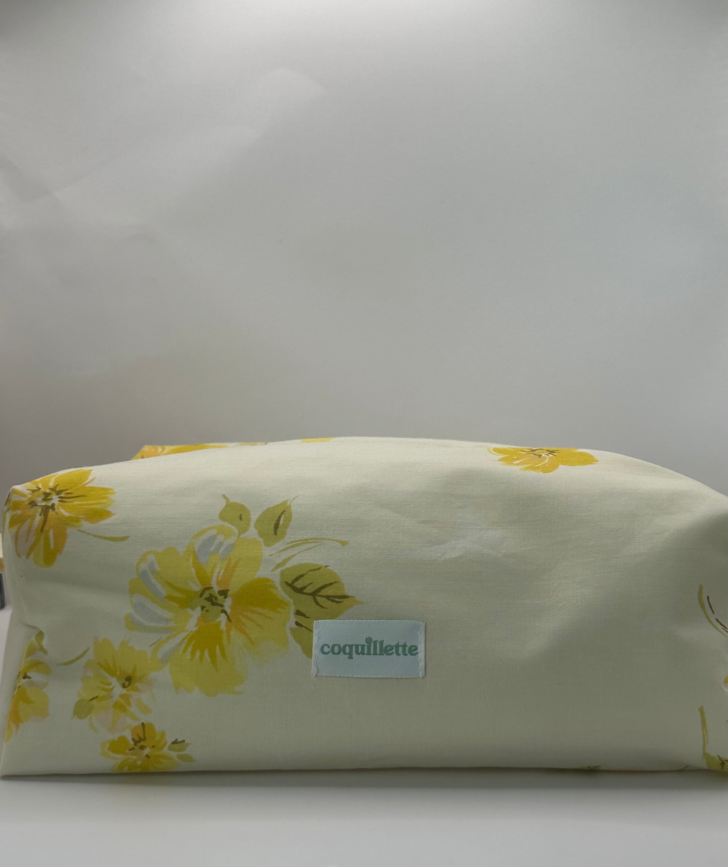 Trousse de toilette Fleurs Jaune