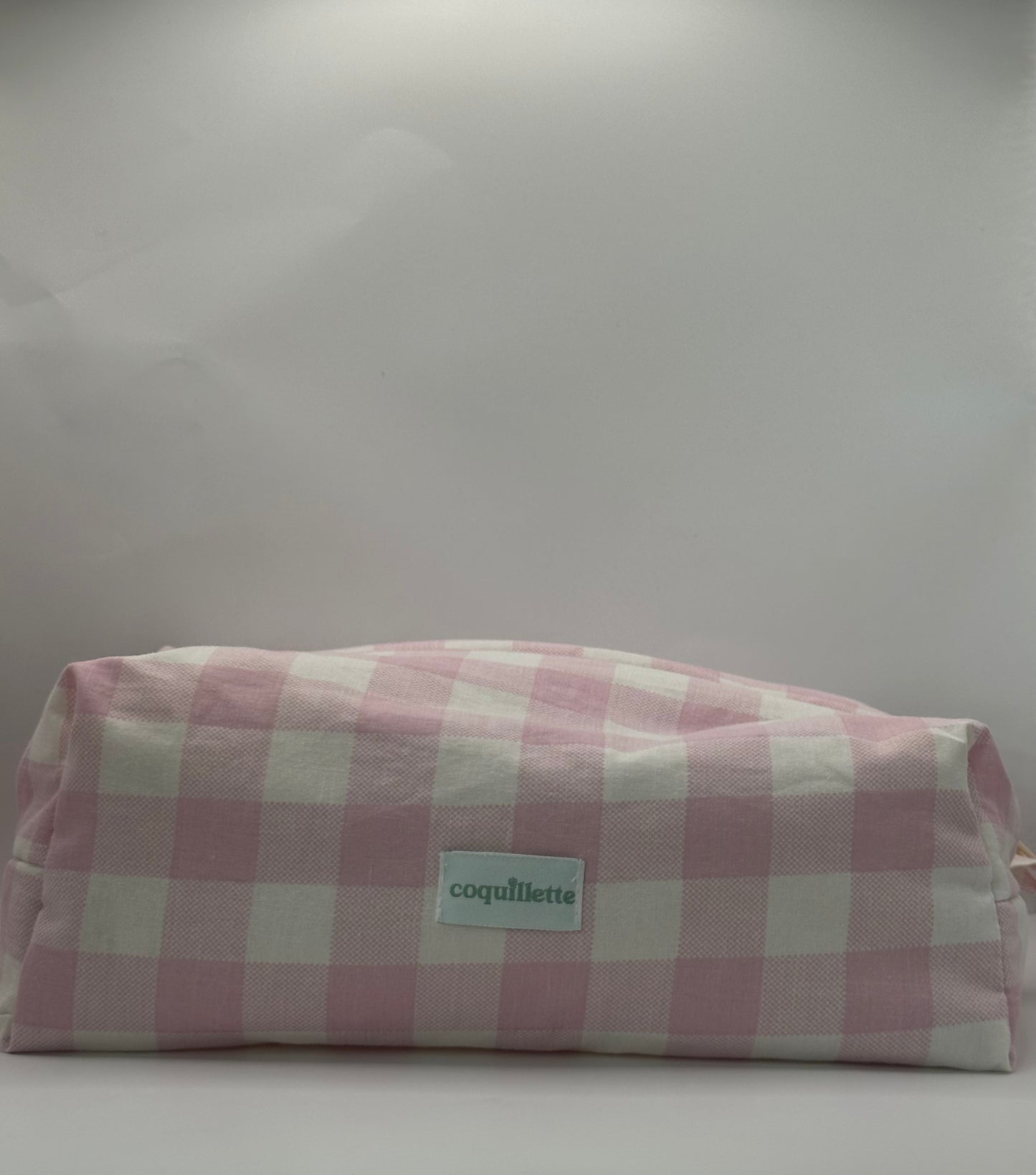 Trousse de toilette Carreaux Rose