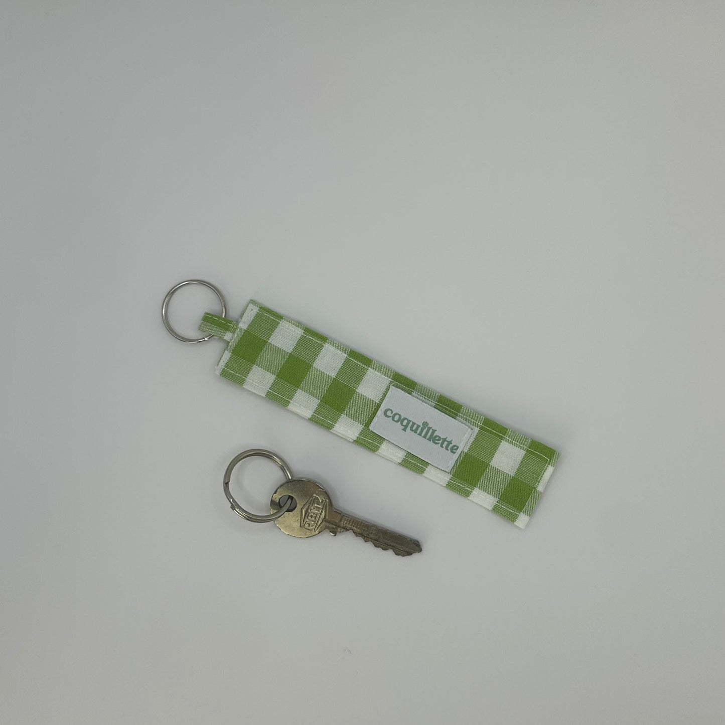 Porte Clé Vichy Vert