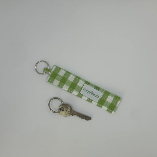 Porte Clé Vichy Vert