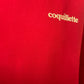 Sweat Capuche Rouge T38