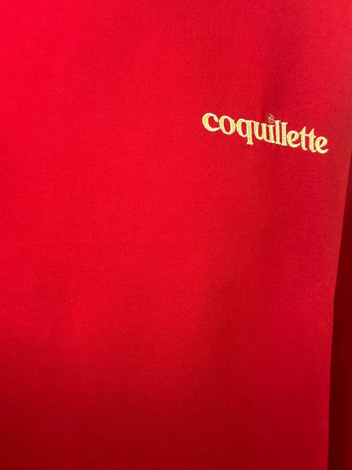 Sweat Capuche Rouge T38