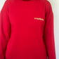 Sweat Capuche Rouge T38