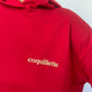 Sweat Capuche Rouge T38