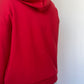 Sweat Capuche Rouge T38