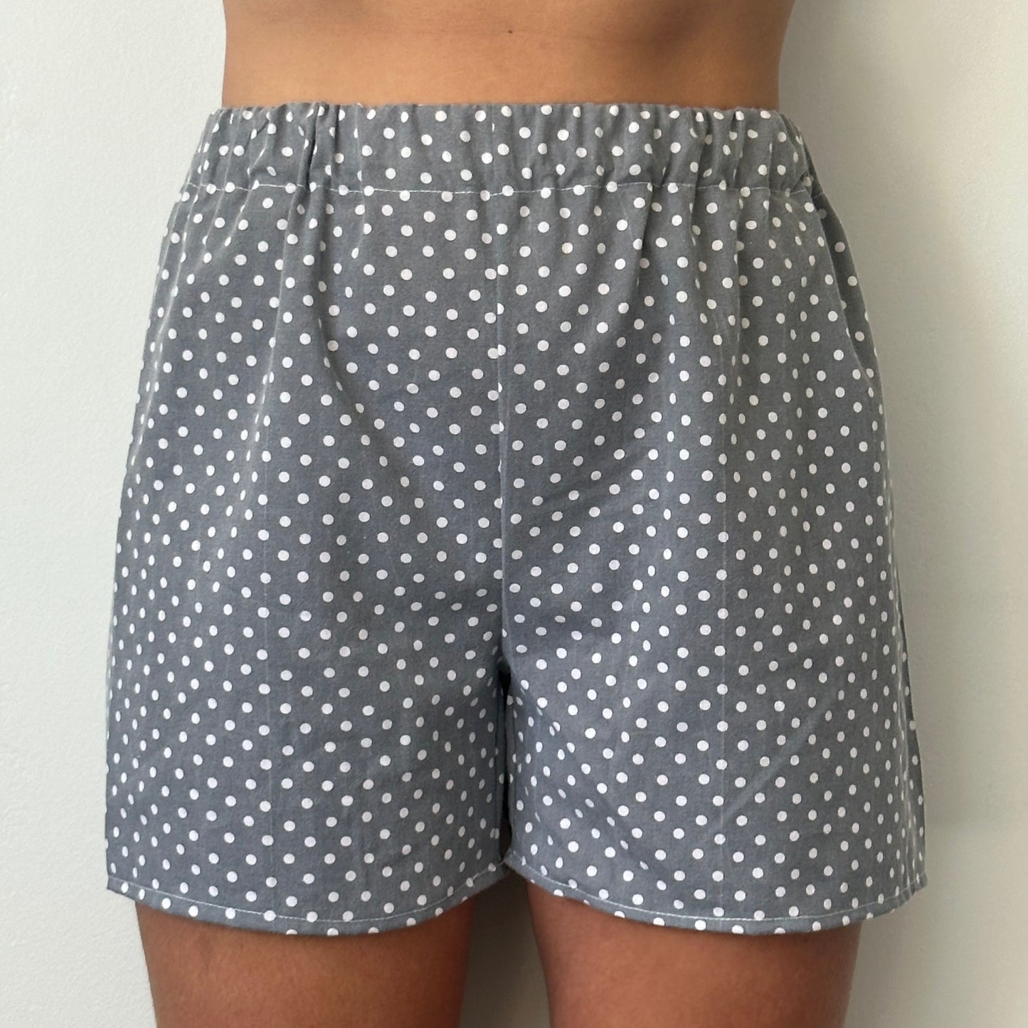 Short Gris à Pois