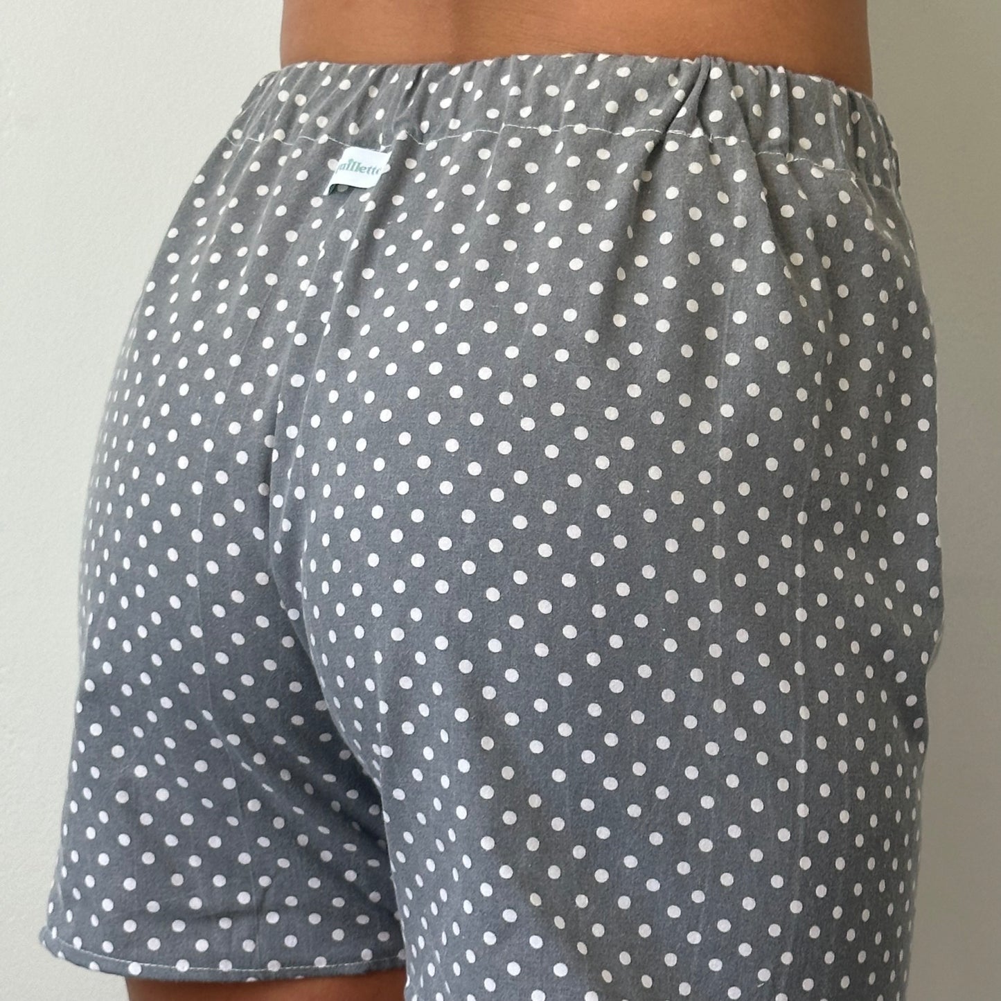 Short Gris à Pois