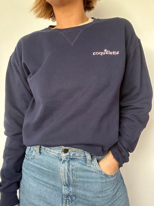 Sweat Bleu Marine T38