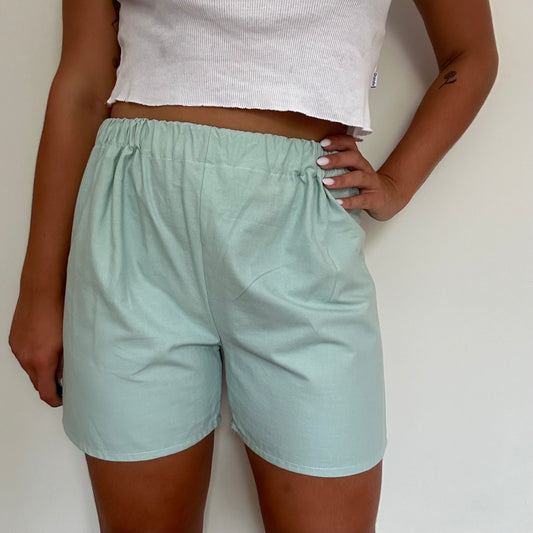 Short Uni Vert D’Eau