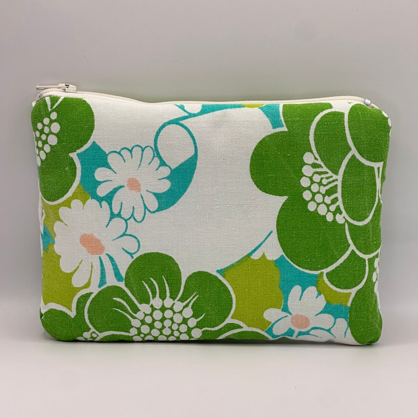 Pochette Fleurs Vert