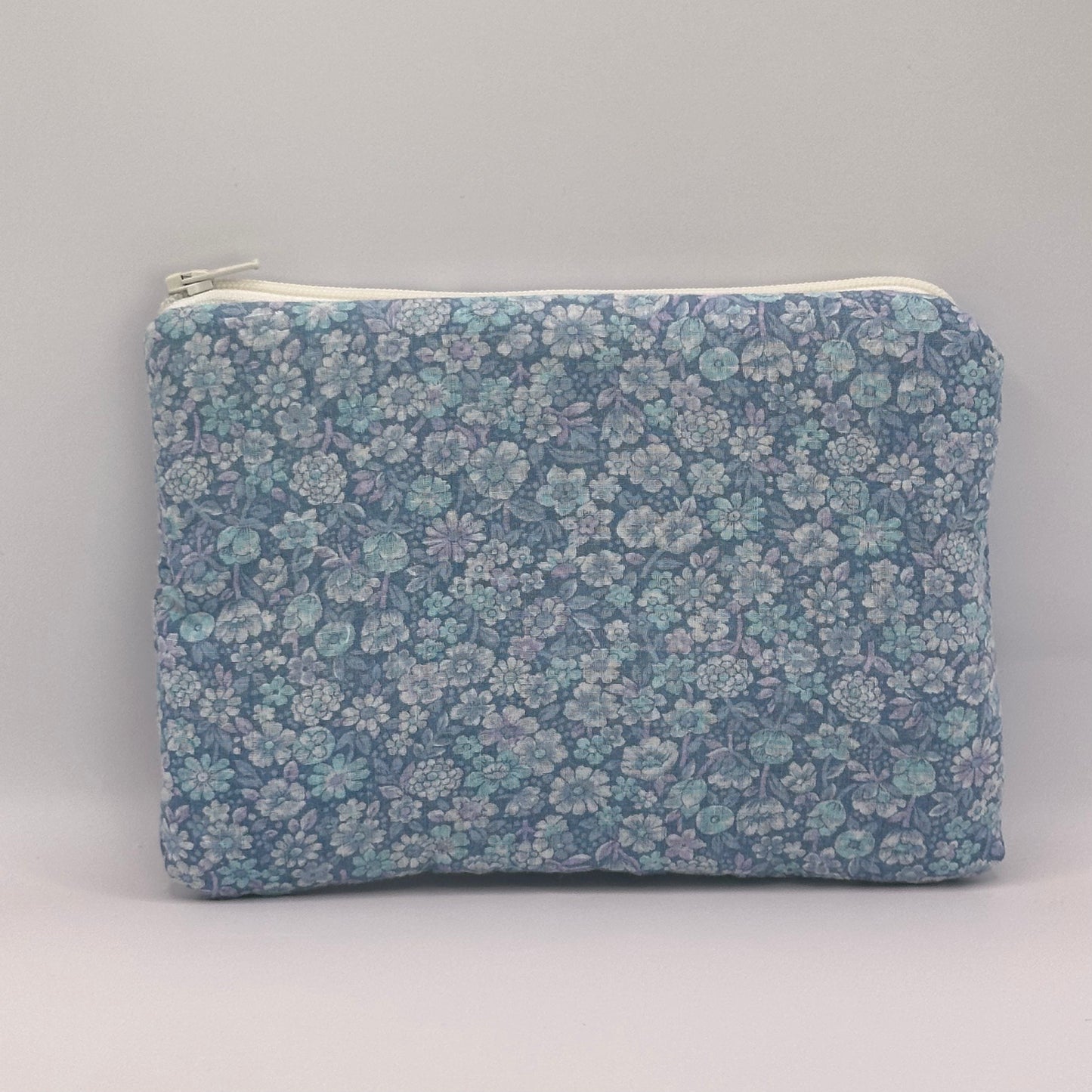 Pochette Fleurs Bleu