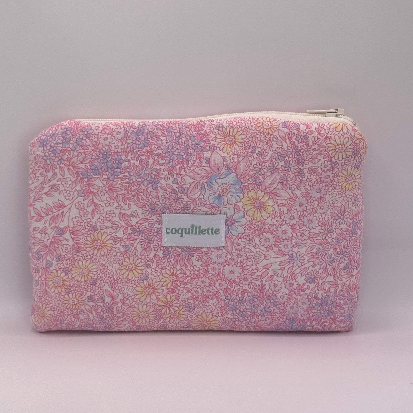 Pochette Fleurs Rose