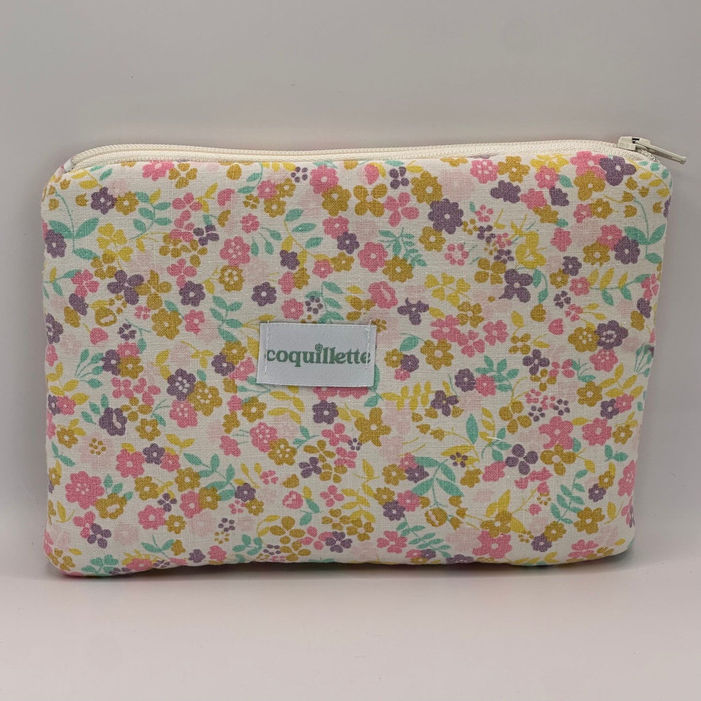 Pochette Fleurs Rose