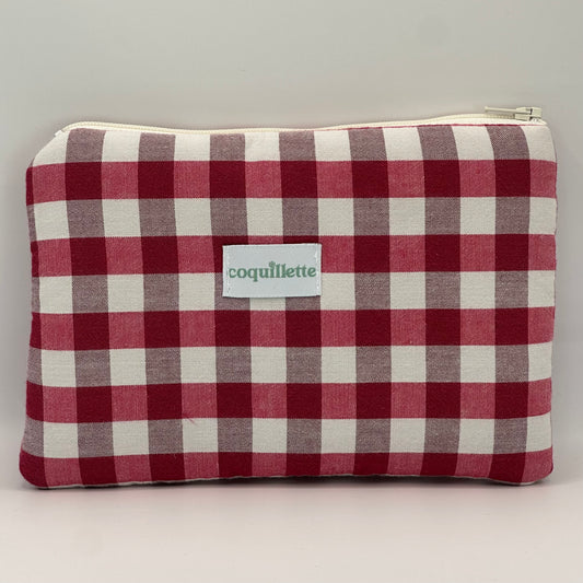 Pochette Vichy Rouge