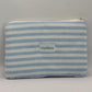 Pochette Rayé Bleu
