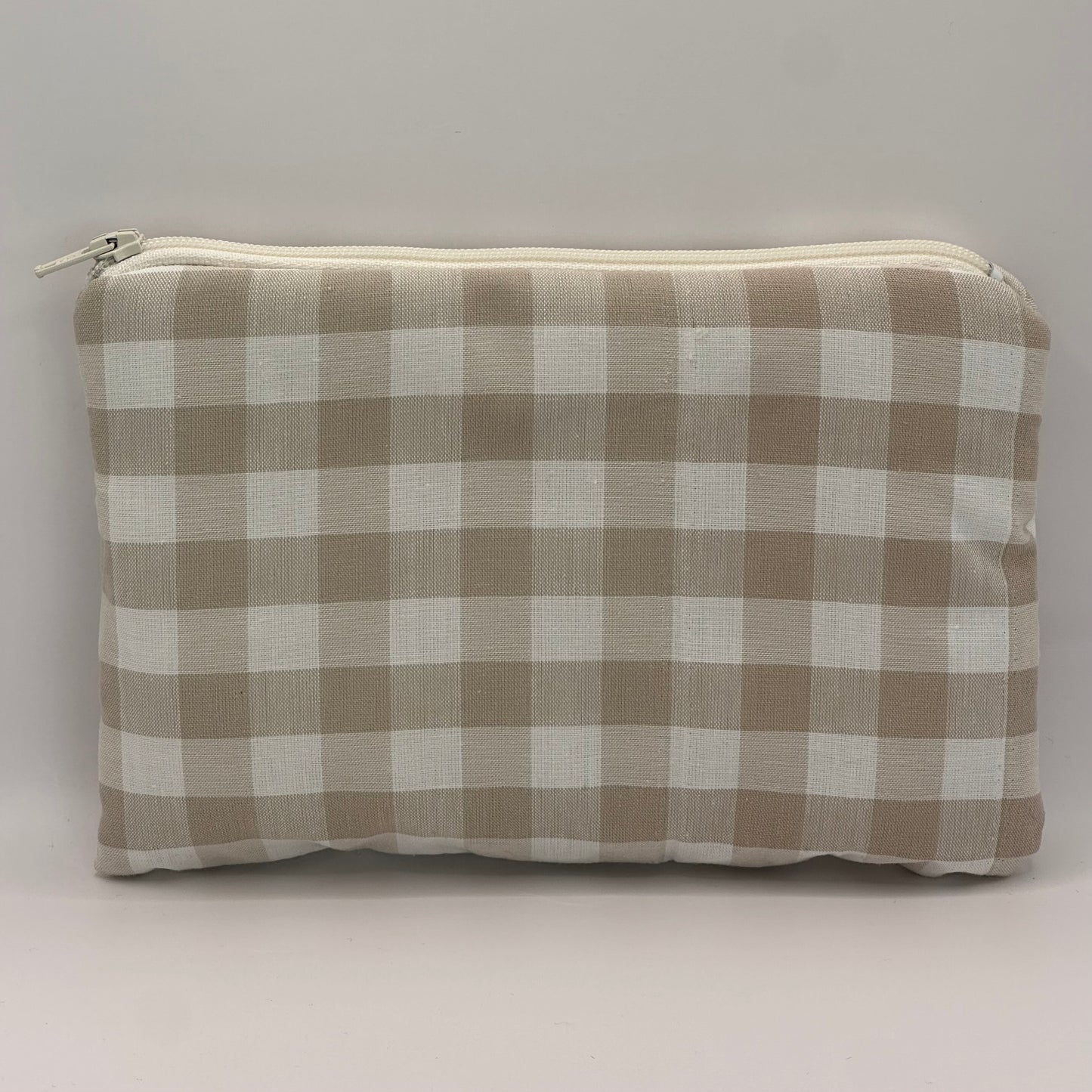 Pochette Vichy Beige