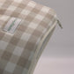 Pochette Vichy Beige