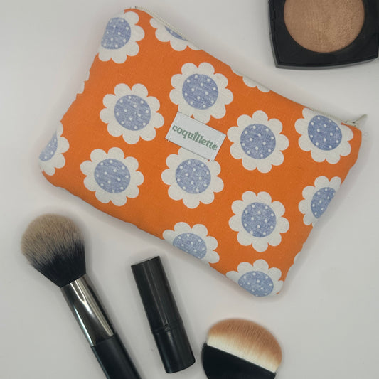 Pochette Fleurs Orange
