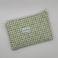 Pochette Carreaux Vert