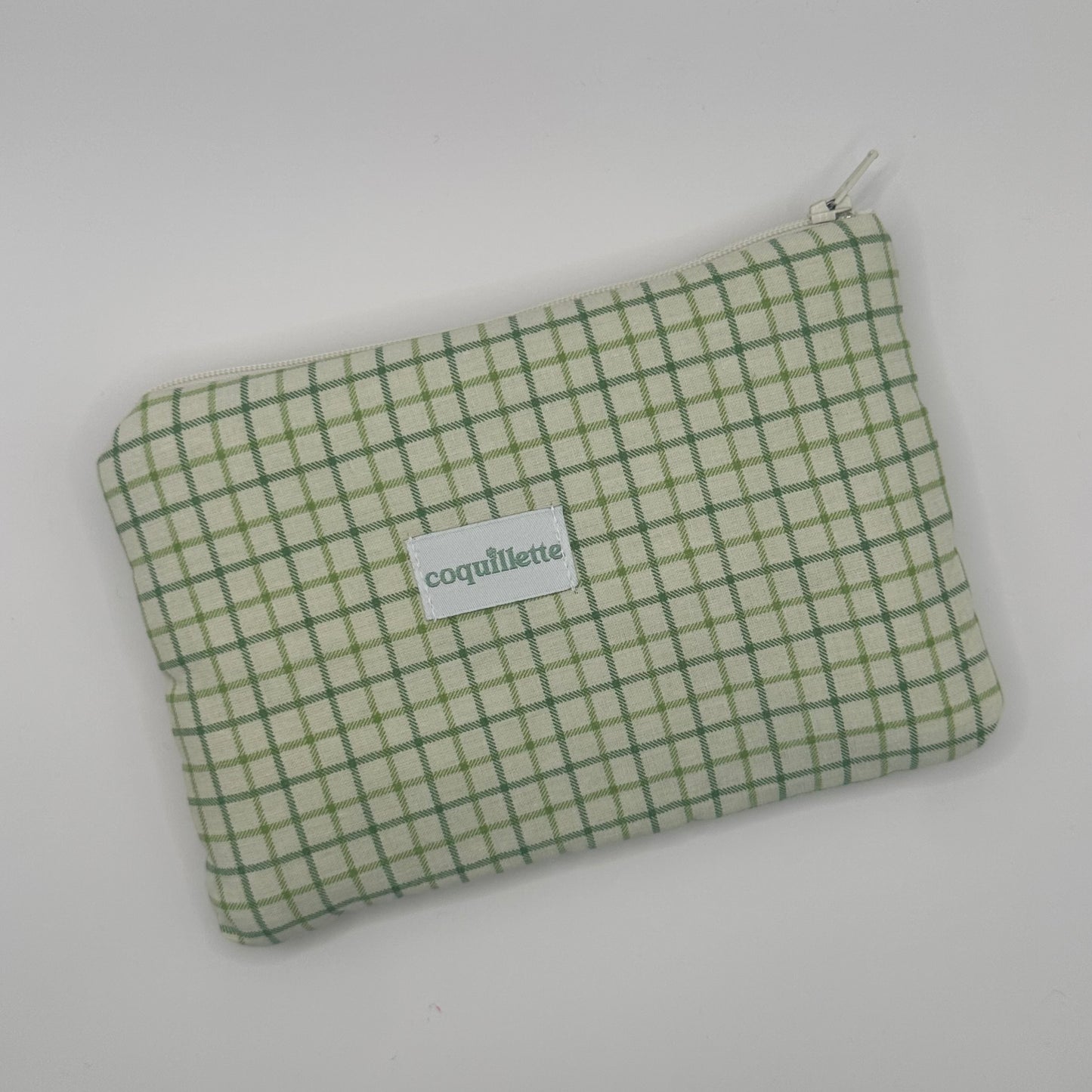 Pochette Carreaux Vert