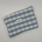 Pochette Vichy Bleu