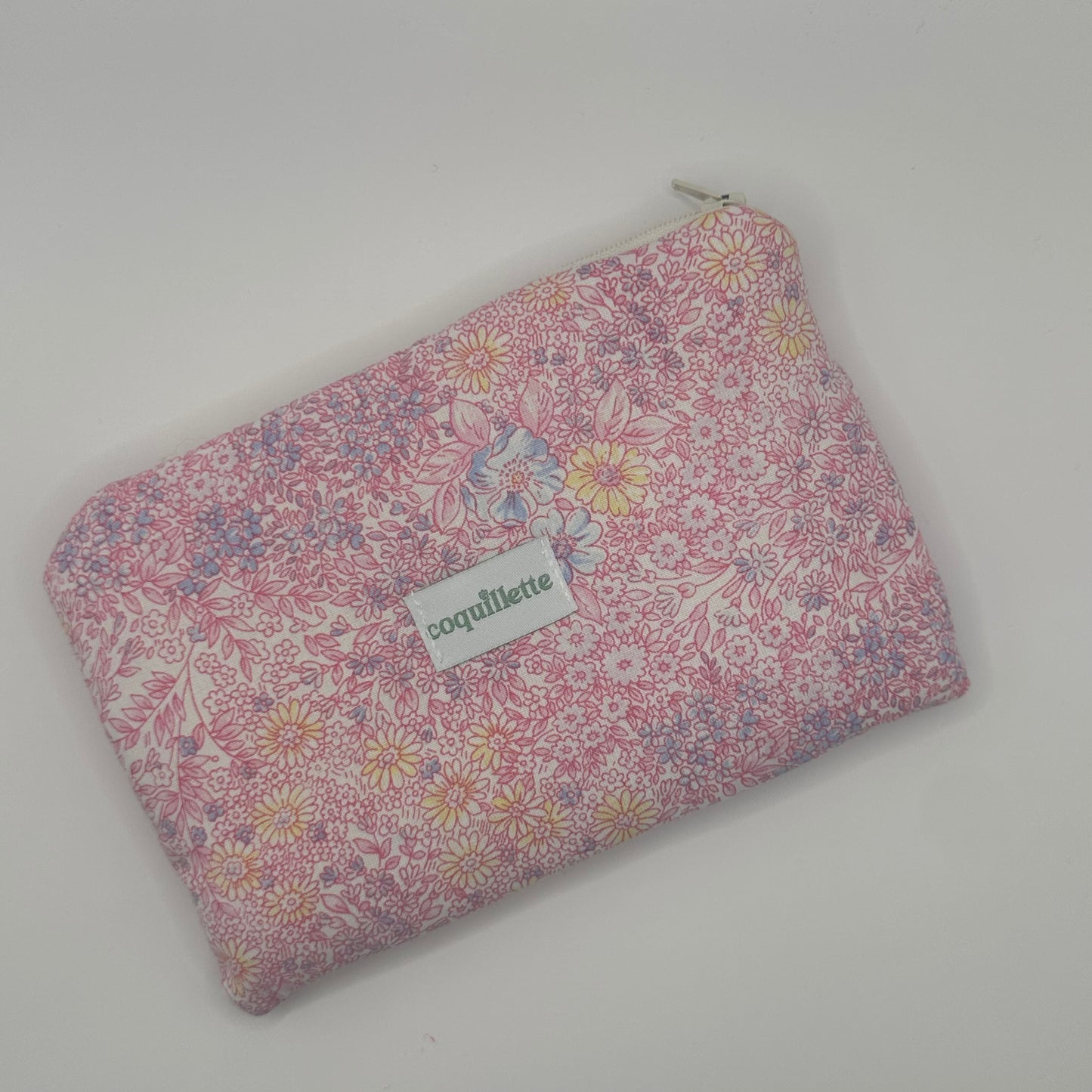 Pochette Fleurs Rose