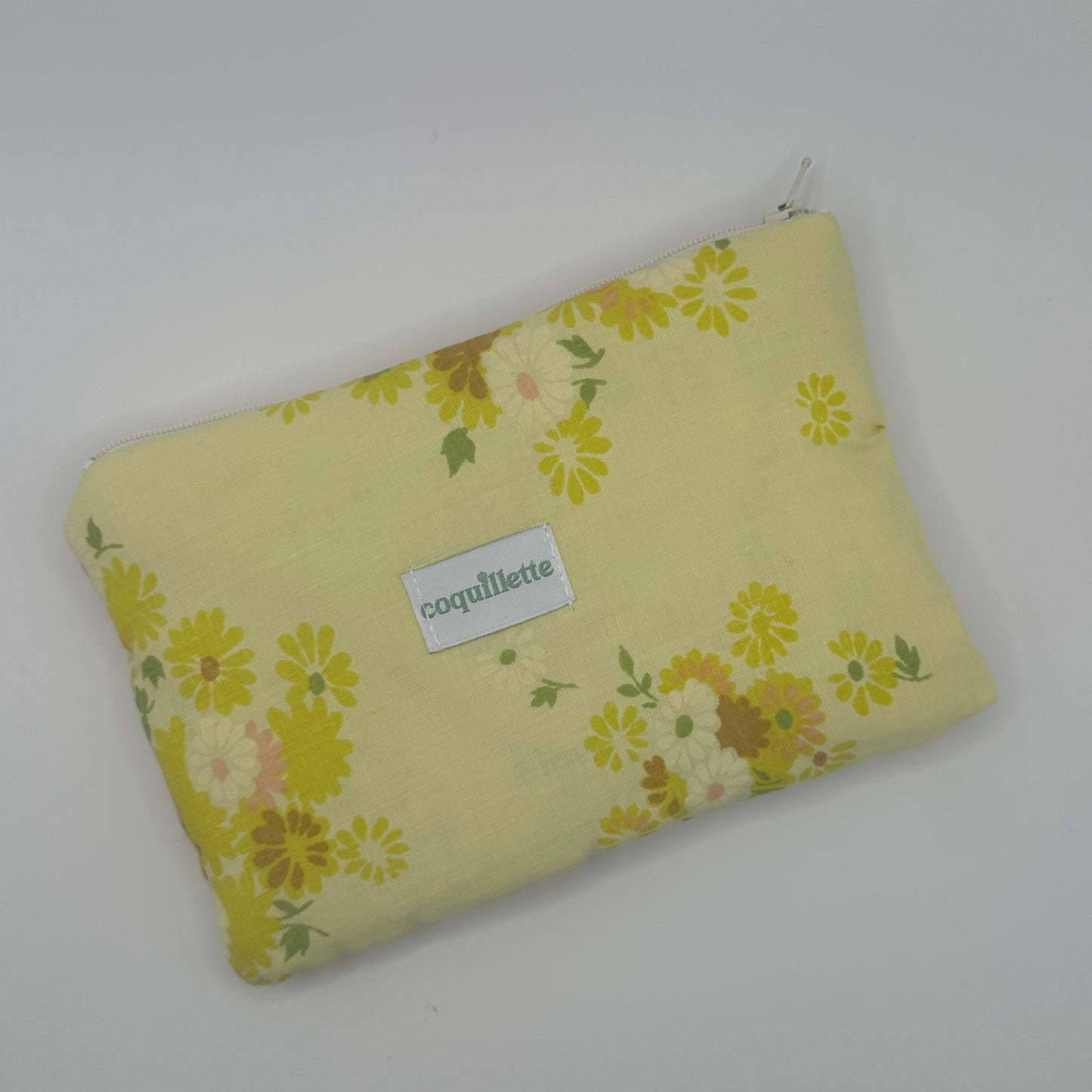 Pochette Fleurs Jaune