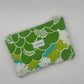 Pochette Fleurs Vert