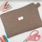 Grande Pochette Vichy Marron