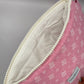 Grande Pochette Rose Fleurs
