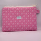 Grande Pochette Rose Fleurs