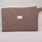 Grande Pochette Vichy Marron
