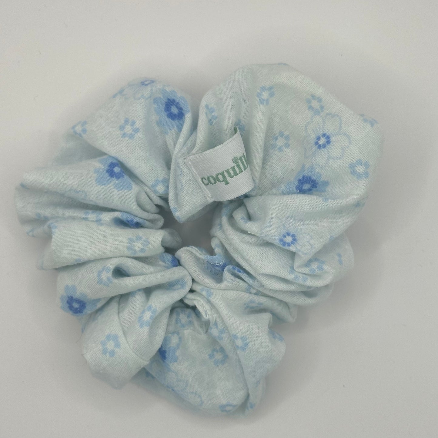 Chouchou Fleurs Bleu