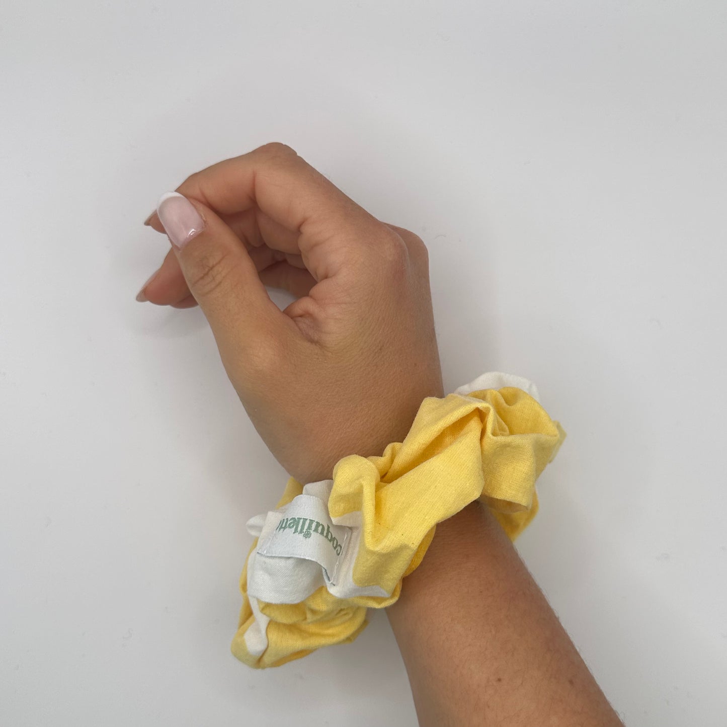 Chouchou Jaune Blanc