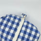 Trousse de toilette Vichy Bleu