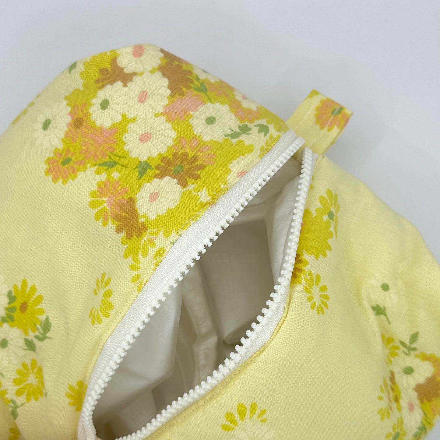 Trousse de toilette Jaune Fleurs