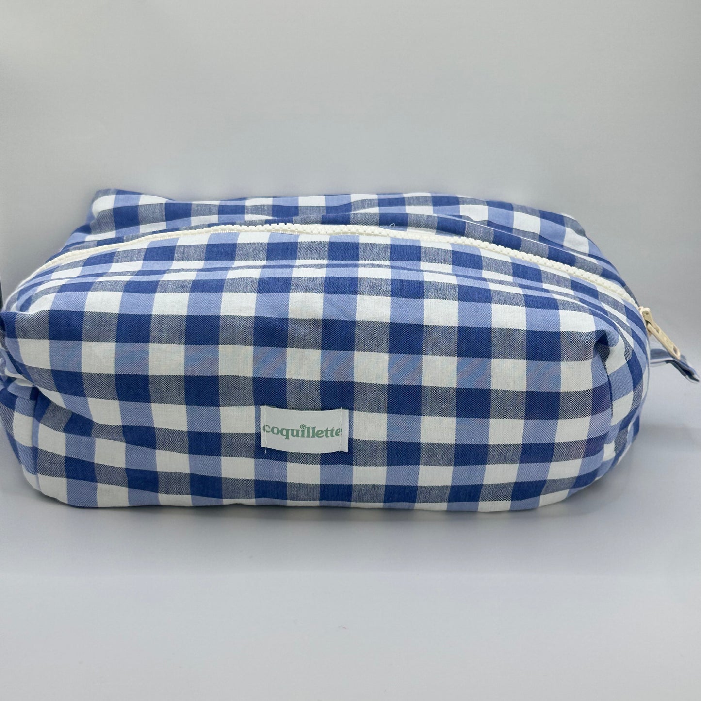 Trousse de toilette Vichy Bleu