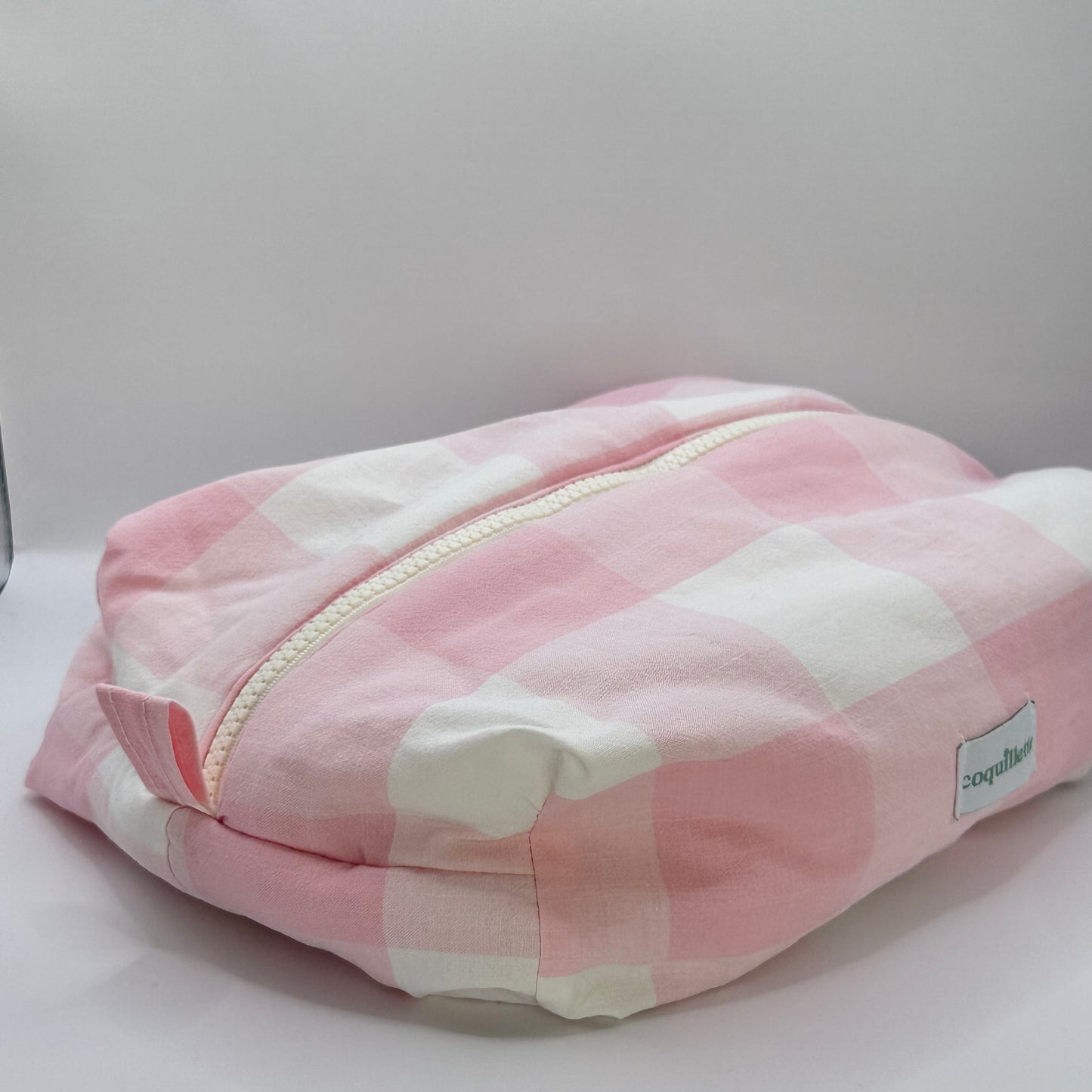 Trousse de toilette Carreaux Rose