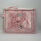 Pack de plage Vichy Rose