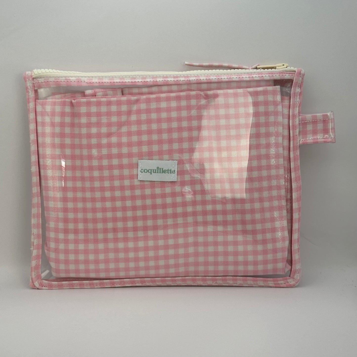Pack de plage Vichy Rose