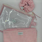 Pack de plage Vichy Rose