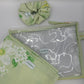 Pack de plage Vert Fleurs
