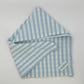 Petit Foulard Rayée Bleu