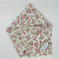 Petit Foulard Fleurs Rose