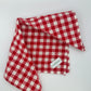 Petit Foulard Vichy Rouge
